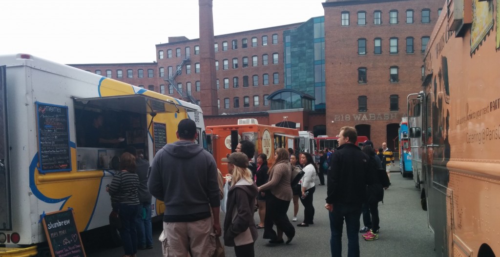 food trucks at sowa