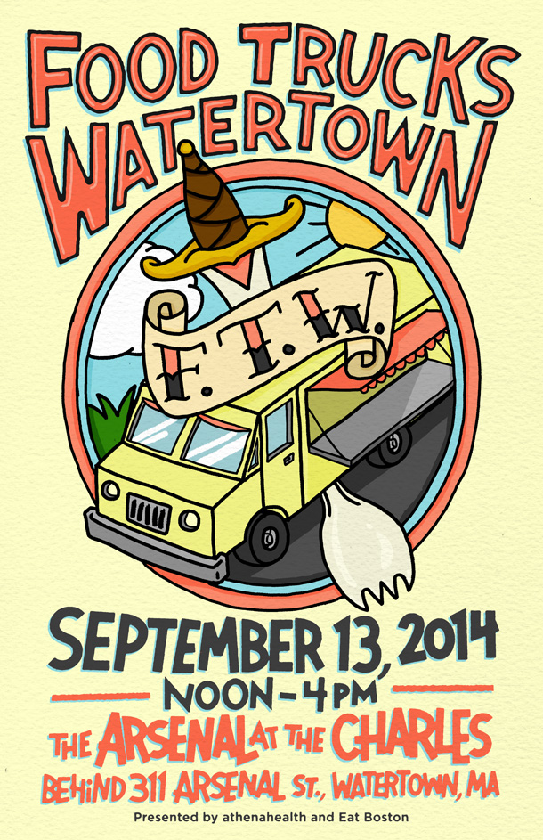 food trucks watertown