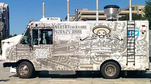 northeast of the border food truck